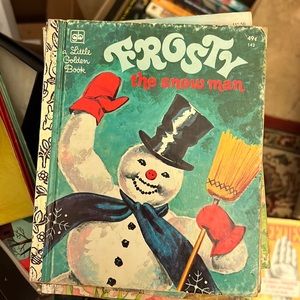 1974 Frosty the Snowman Little Golden Book